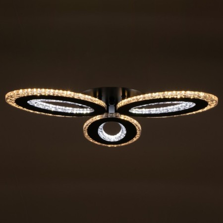 Luer with DPD 1095/3bk LED 114W Dimmer black 50x50x8 cm Bayerlux-4