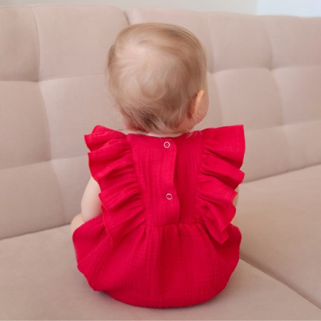 Body Children's Minaku, red color, height 62-68-4