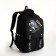 Youth backpack from lightning textiles, 5 pockets, black color