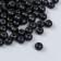 Beads for creativity tree "Black" D-0.8 cm, set of 20 g