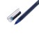 Gel pen 0.5 mm, Devente Kilometrico, blue ink, increased ink, length 1200 m, transparent case, disposable