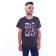 T -shirt male, gray color, size 52