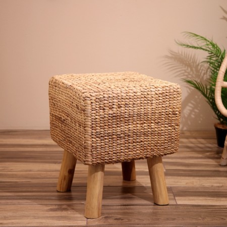 Wicker stool 40x40x50 cm