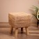 Wicker stool 40x40x50 cm