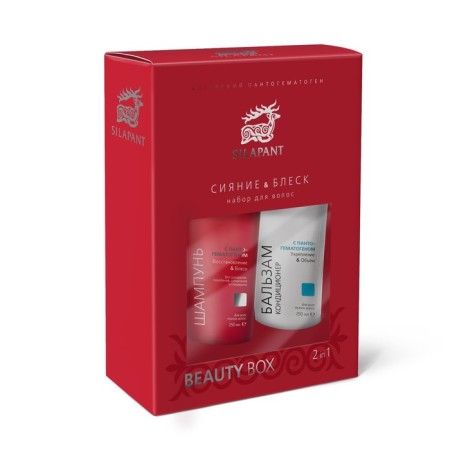 Hair set Shine & shine shampoo 250 ml + Contractor Balm 250 ml
