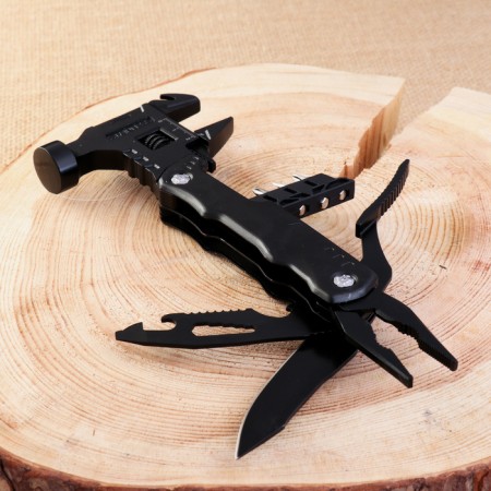 Multitul 13V1 with pliers and a divorce key, black-6