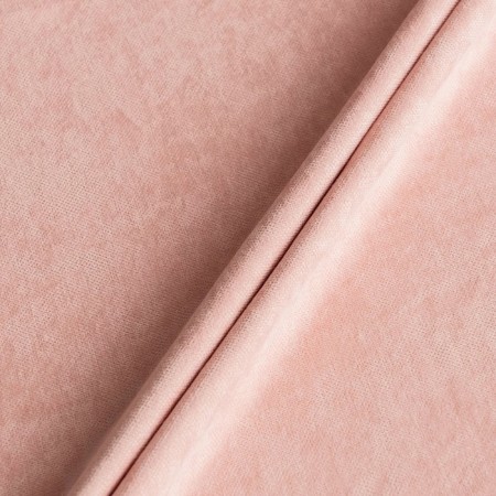 Set of curtains "Soft", size 240 x 270 cm - 2 pcs, grab - 2 pcs, color is light - pink-2