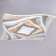 Lamp with PDU 69530/1 LED 143W Dimmer White 49x49x6 cm Bayerlux