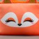 Children's "Fox" bag, orange color