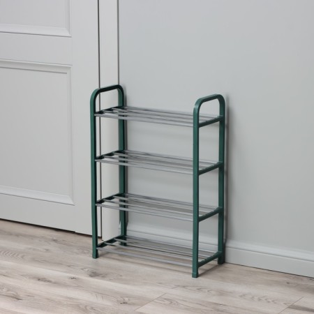 Shoe -shoe Dolyana, 4 tiers, 42 × 19 × 59 cm, green color-6