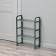 Shoe -shoe Dolyana, 4 tiers, 42 × 19 × 59 cm, green color