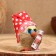 Brownie amulet, with rubles, 10 cm, mix