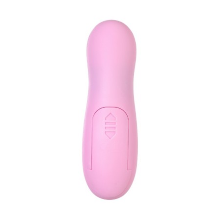 Vacuum-wave stimulator of the Eromantica Jummy clitoris, 12.5 cm, plastic, pink color-5