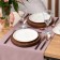 The path to the table Ethel Kitchen 40x150 +/- 5 cm, col. Lilac, 100% HL, sarzha 220 g/m2