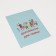 Folder for documents, 3 sets, blue color