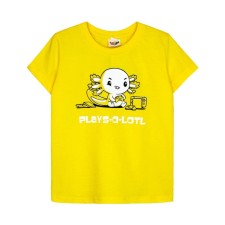 T -shirt nursery, height 110 cm, yellow color