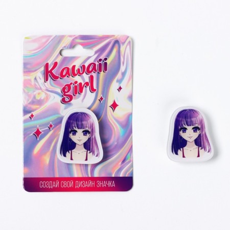 Icon "anime", 2.5 x 3.3 cm