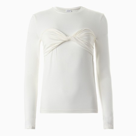 Longsliv Women's Minaku: Casual Collection Milk color, river 44-5