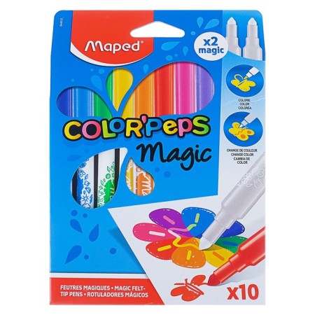 Fleeters 10 colors, Maped Color Peps Magic, changing color