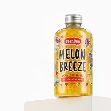Coal for a bath, 330 g, melon aroma, teenbee-9