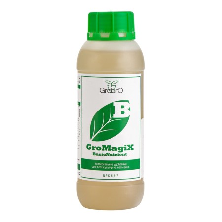 Fertilizer for hydroponics "Grobro" Gromagix a+B, 2x0.5l-1