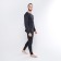 Thermal underwear (fufaika, pants) male comb, color anthracite, rn 48-50