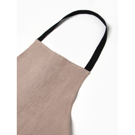 Apron Ethel "Woody" 60x70 cm, Len 100%, 190 g/m2-1