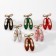 Brooch "Poins" with a bow, color mix (indivisible FAS. 12pcs, price per pcs)