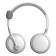 Headphones with A4Tech BH230 Microphone White/Gray Monitor BT Belief (BH230 White)