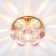 Economic light lamp, F2070 MR CL, MAX 35W G4, Mirror color