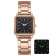 Women's watch, 2.6 x 2.6 cm, luminous