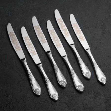A set of cutlery "Imperial", 24 items, art painting, decorative box-6