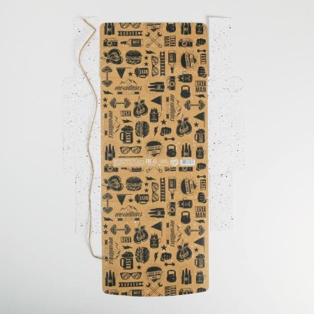 Gift folding box, packaging, "male", 20 x 18 x 5 cm-3