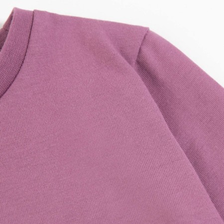 Longslit for a girl Basic, height 146 cm, dark lilac color-2