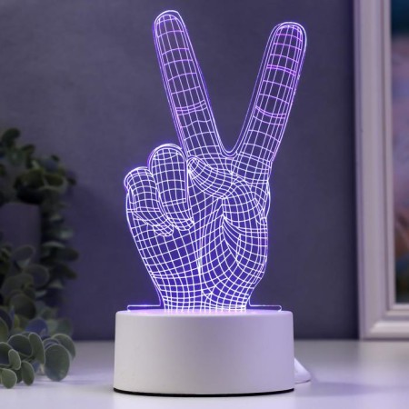 Lamp "Victory" Led RGB from the network 9.5x10x19 cm Risalux