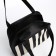 Cosmetic bag with lightning, white/black color