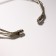 Bracelet "frame" line, color silver, d = 7 cm