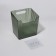 Organizer for storage "Green", hinged, 1 section, with an adhesive base, 11.5 × 8 × 11 cm, translucent/green color