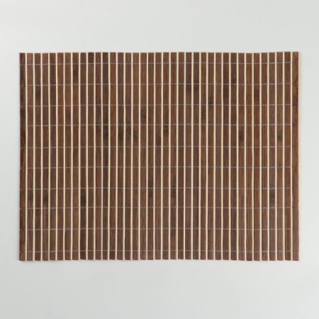 Serving napkin on the table "Brown straw", 45 × 30 cm, brown color-1