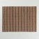 Serving napkin on the table "Brown straw", 45 × 30 cm, brown color