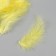 Pen decorative goose downy "yellow" set 40 pcs h = 10-15 cm