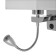 Bra 2236/1wt E27 40W Belo-chromovy 17x21x45 cm