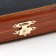 Wooden backgammon with checkers "Wolf", board game, 40 x 40 cm