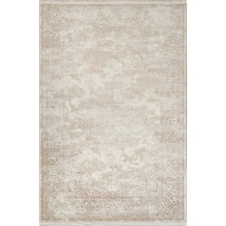 Rectangular carpet Valentis mikonos, size 200x500 cm, color Cream/kahve