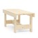 A bench (bench) wooden from linden 100 x 45 x 42 cm, without a back, for a bath and a summer residence