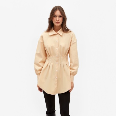 Female Lengated Minaku: Casual Collection Beige Color, Rr. 42-5