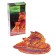 Puzzle wooden figured "Fiery Fox", pair