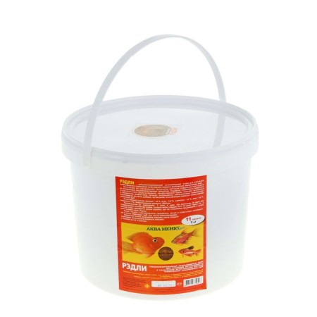 Feed Aqua menu "Radley" for fish, bucket 11 l, 2 kg
