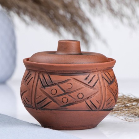Ceramic pot with "Appetizing" Propaging / 0.3l baking