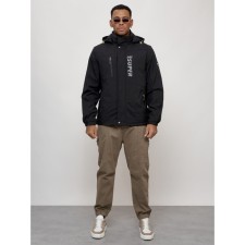 Sports male jacket, size 54, black color